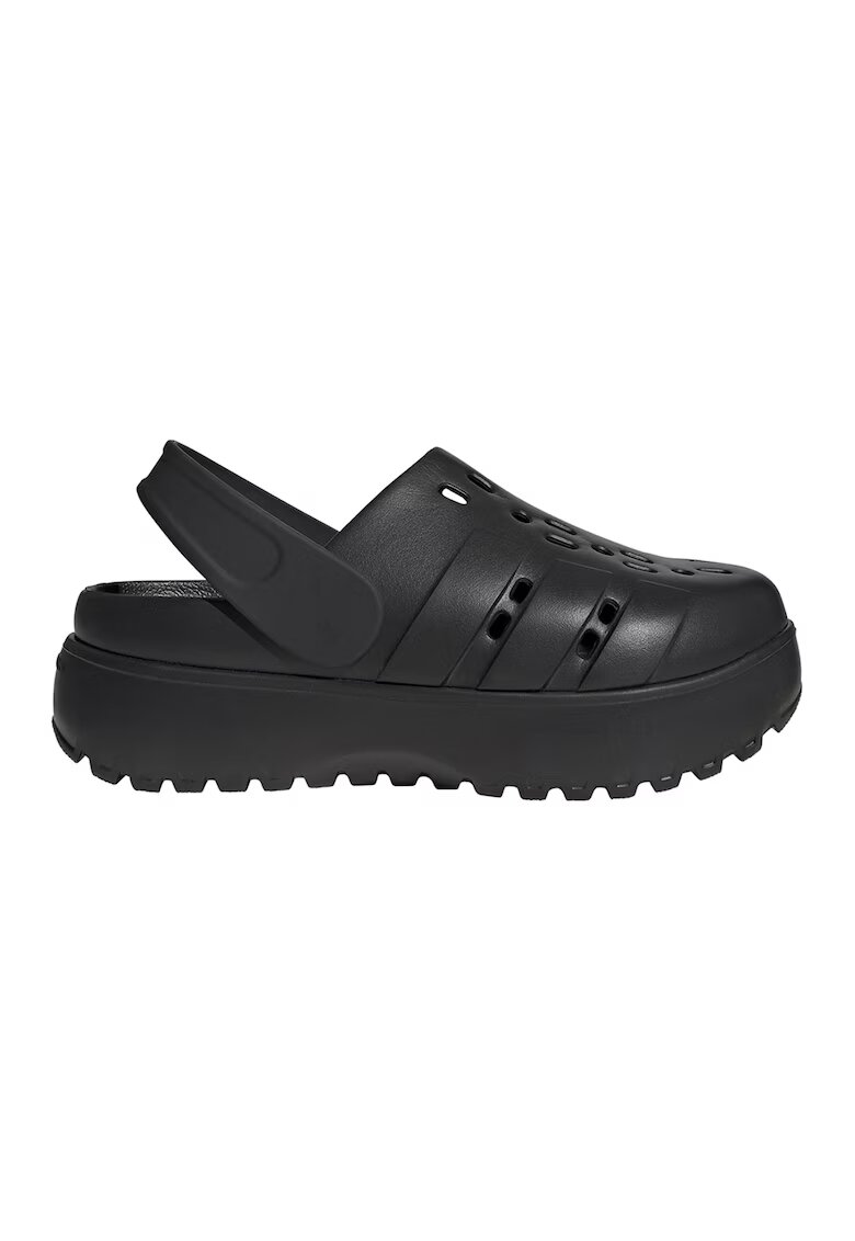 ADIDAS SPORTSWEAR Saboti slingback cu platforma Adilette - Negru