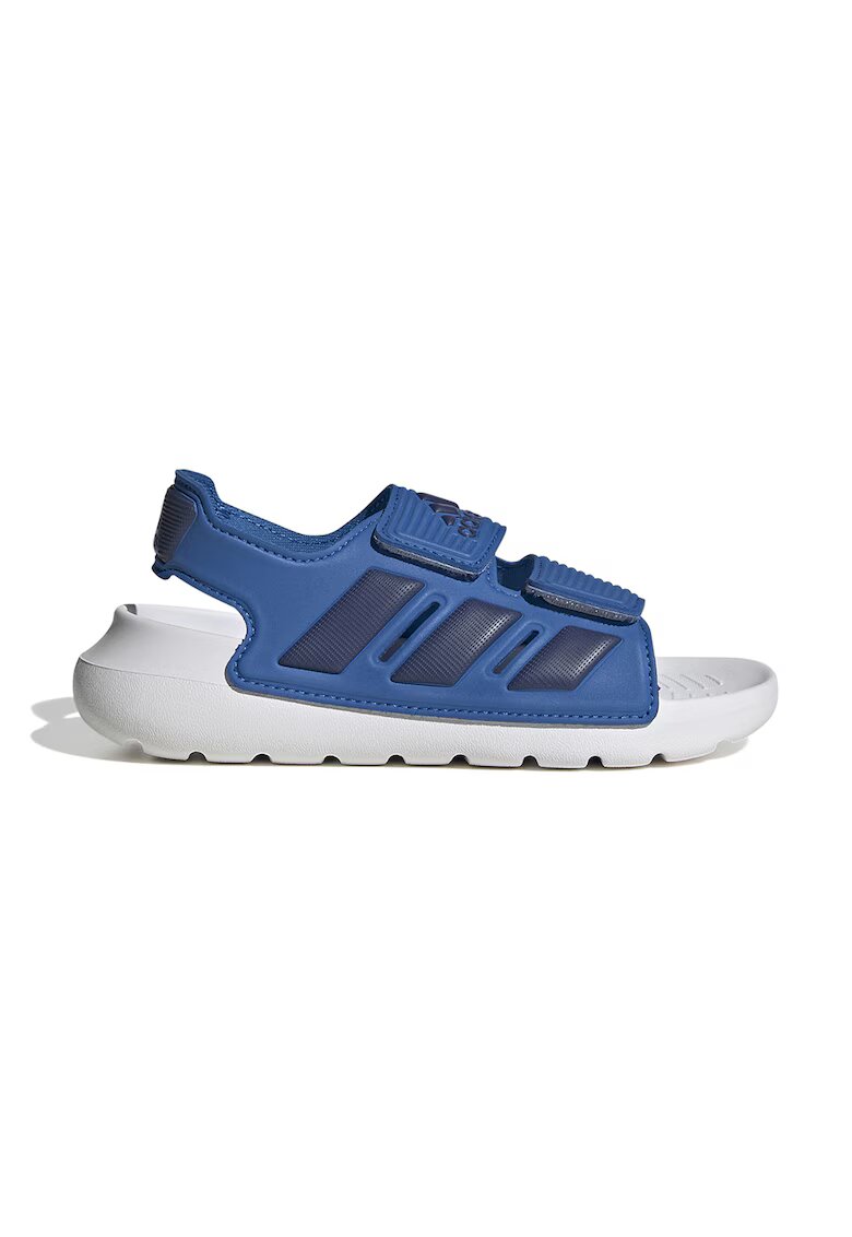 ADIDAS SPORTSWEAR Sandale cu logo si velcro Alta Swim - Negru/Albastru inchis