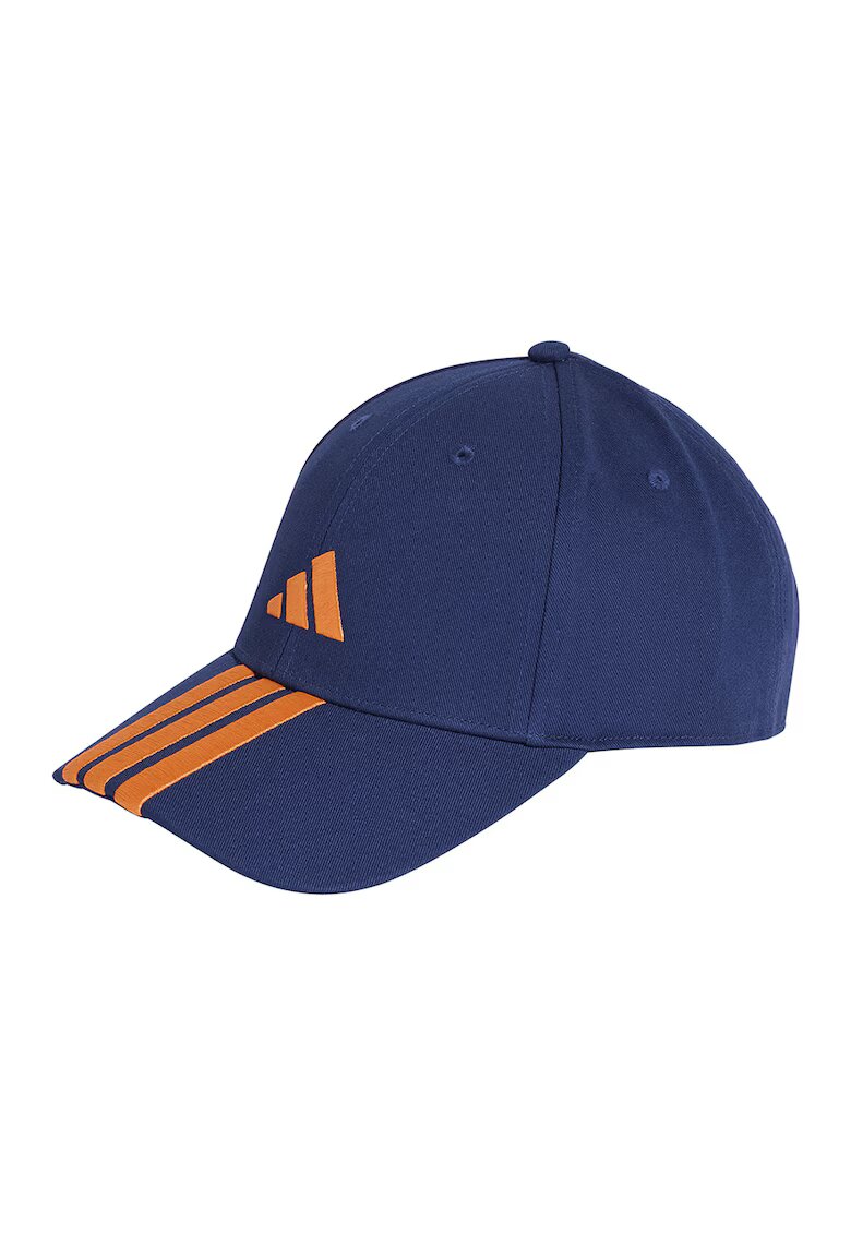 ADIDAS SPORTSWEAR Sapca de bumbac cu logo - Portocaliu/Albastru inchis