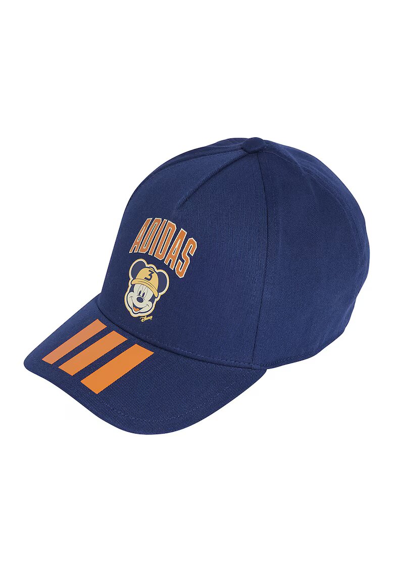 ADIDAS SPORTSWEAR Sapca de bumbac cu Mickey Mouse - Albastru inchis/Portocaliu mandarina