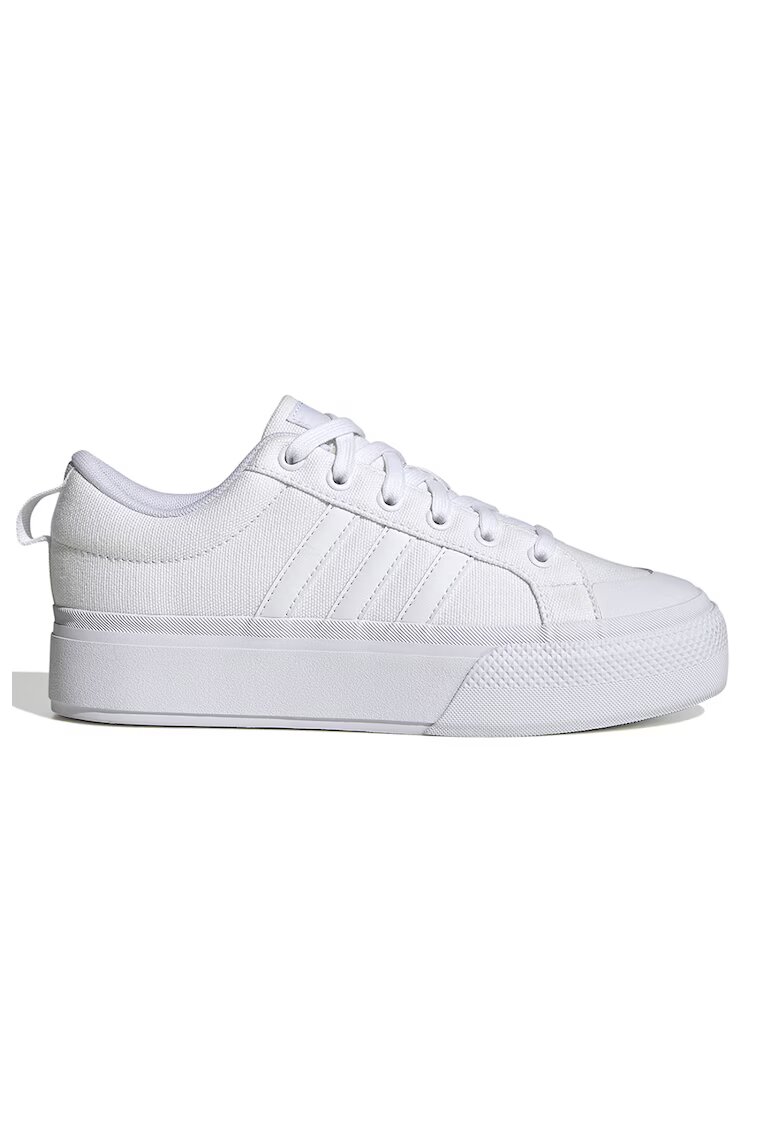 ADIDAS SPORTSWEAR Tenisi cu talpa flatform Bravada 2.0 - Alb murdar