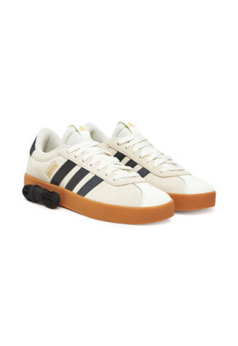 ADIDAS SPORTSWEAR Tenisi din piele cu sireturi si talpa joasa -
