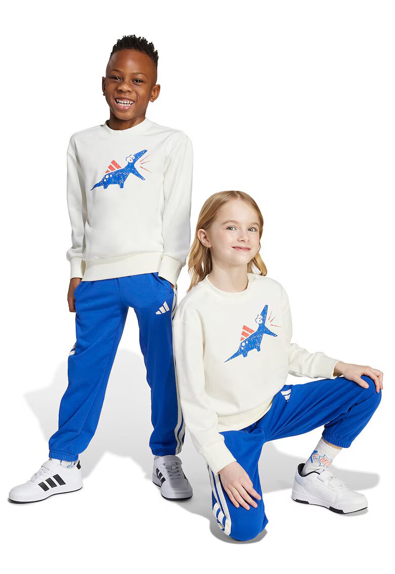 ADIDAS SPORTSWEAR Trening cu decolteu la baza gatului Adiraptor - Alb/Albastru