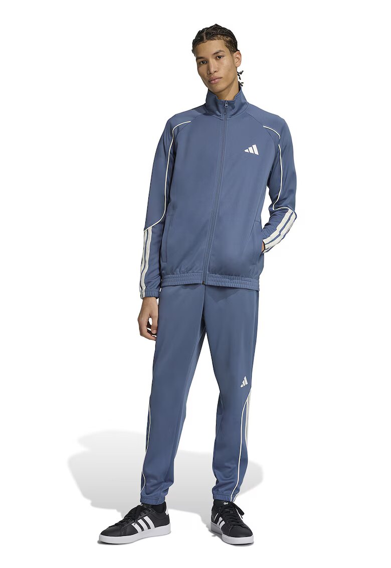 ADIDAS SPORTSWEAR Trening cu detalii contrastante Stadium - Alb/Albastru petrol