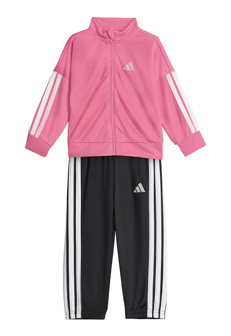 ADIDAS SPORTSWEAR Trening cu fermoar Essentials Climacool - Alb/Negru/Roz