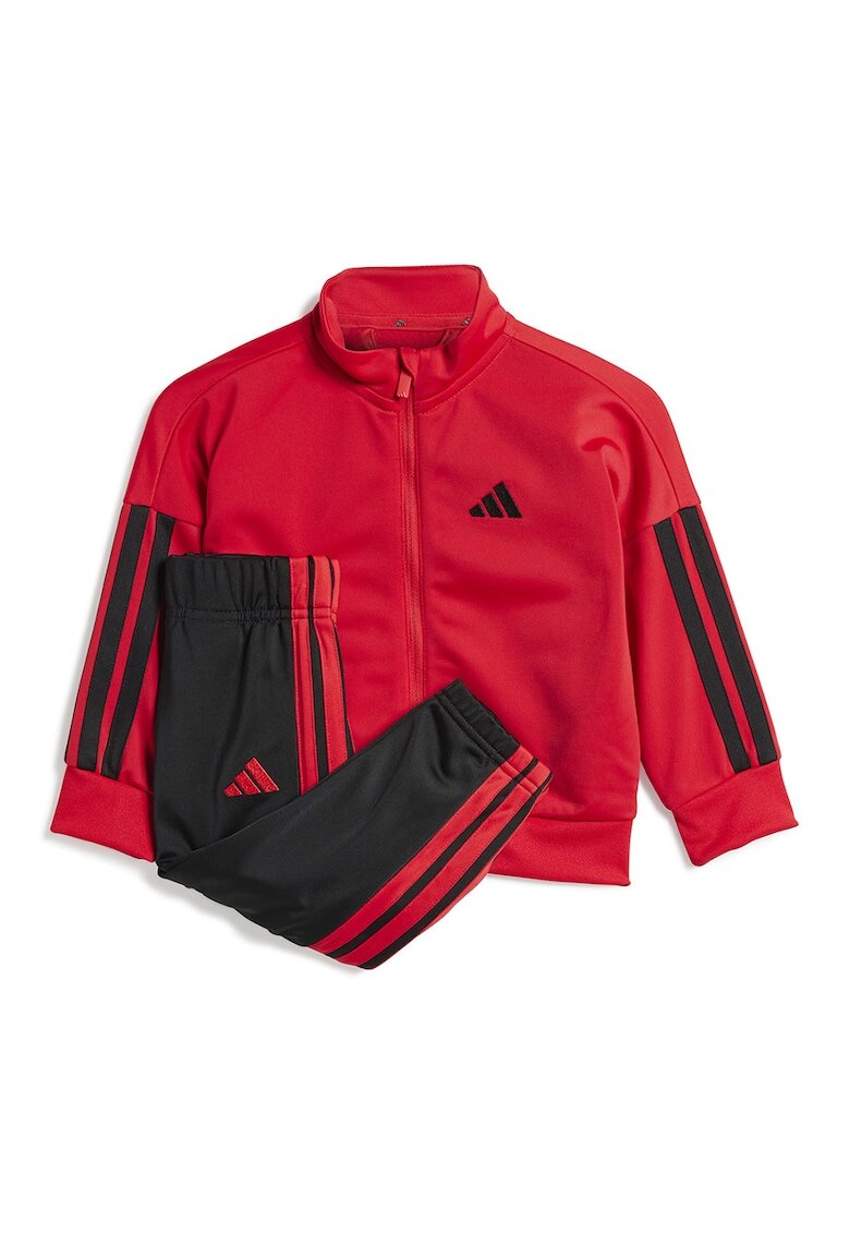 ADIDAS SPORTSWEAR Trening cu fermoar Essentials Climacool - Rosu/Negru