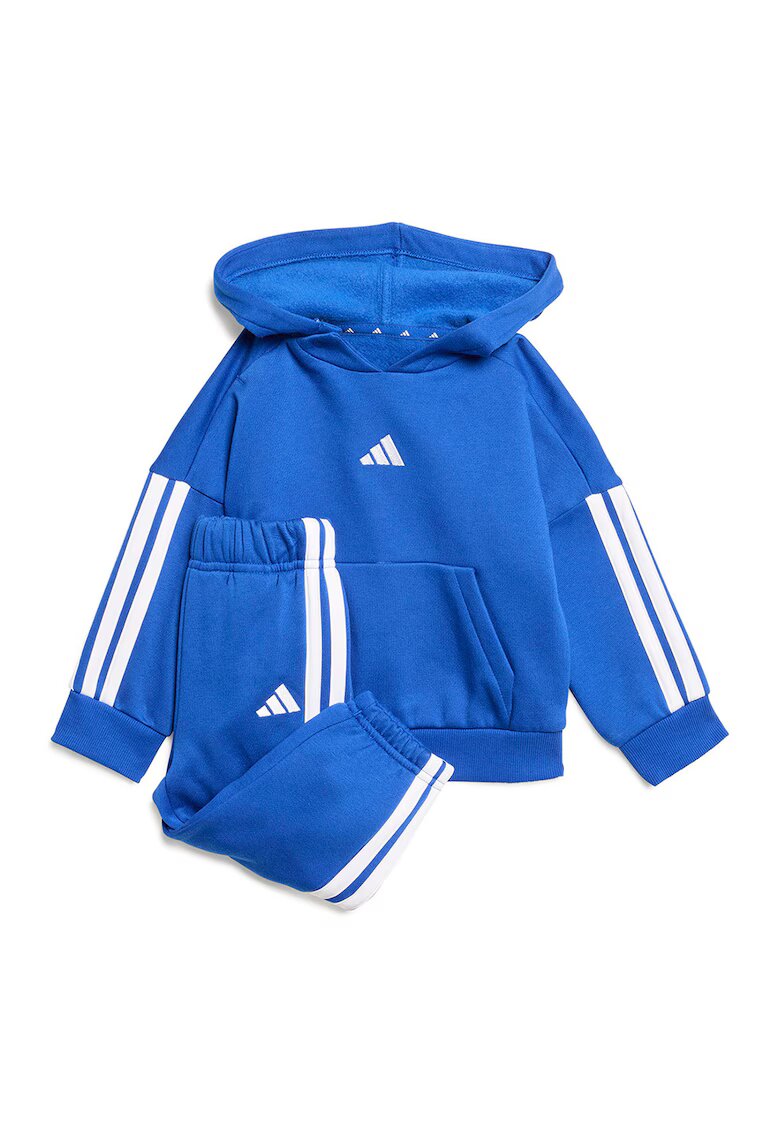 ADIDAS SPORTSWEAR Trening cu gluga Essentials - Alb/Albastru