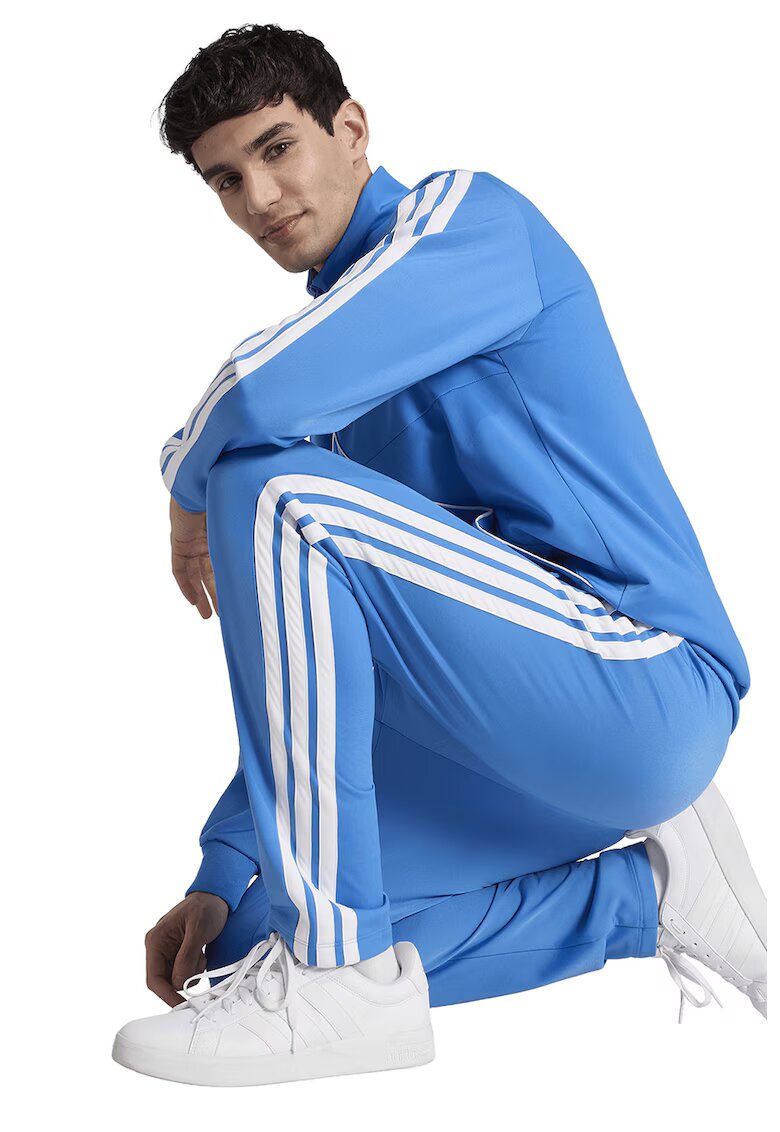 ADIDAS SPORTSWEAR Trening cu guler mediu - Alb/Albastru deschis