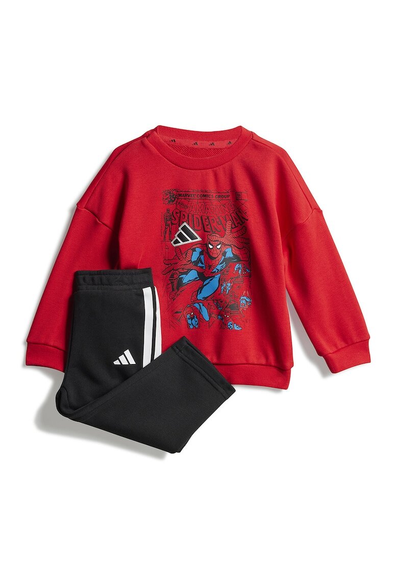 ADIDAS SPORTSWEAR Trening cu imprimeu cu Spider Man - Rosu/Alb/Negru