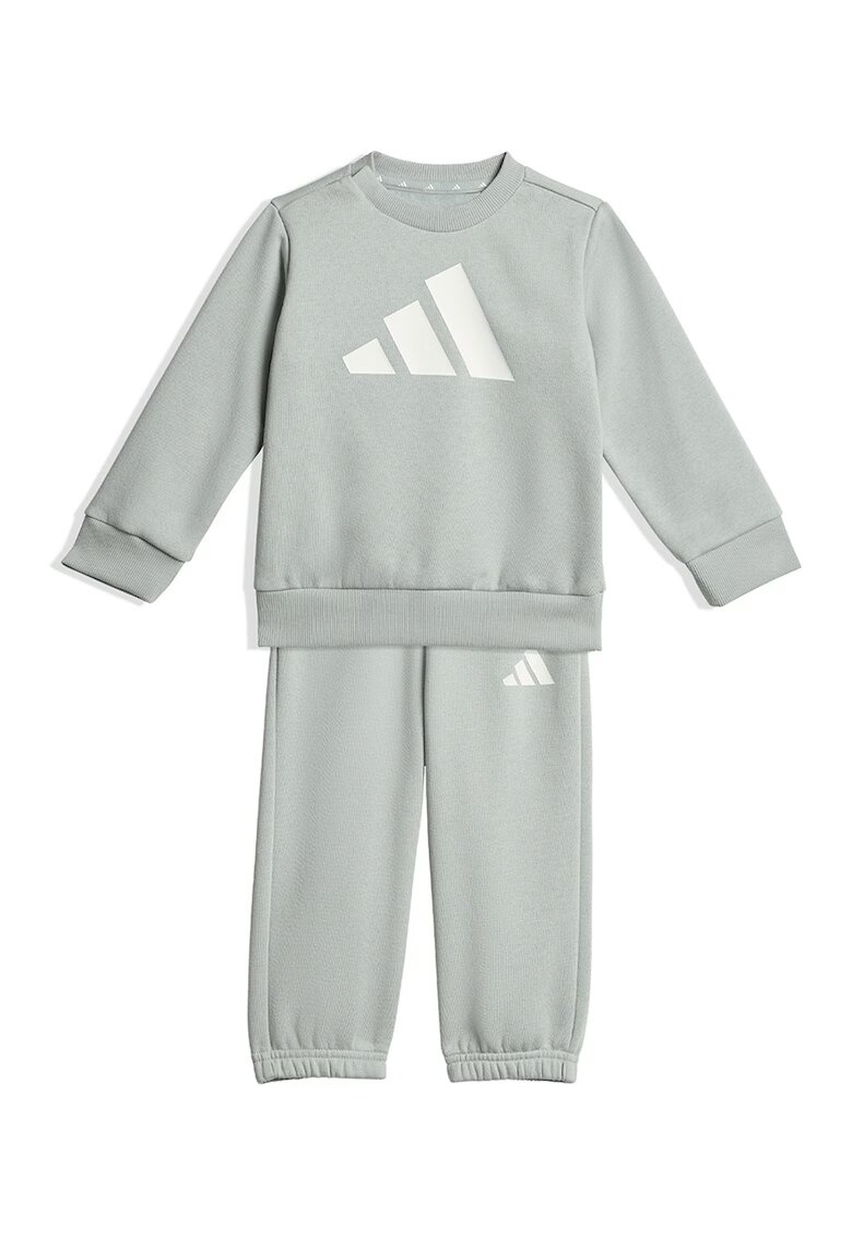 ADIDAS SPORTSWEAR Trening cu imprimeu logo - Alb/Verde pal