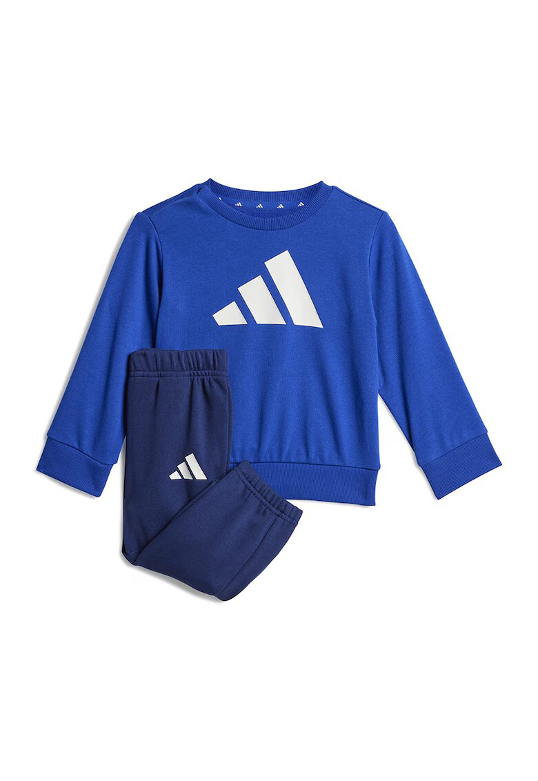ADIDAS SPORTSWEAR Trening cu imprimeu logo contrastant - Alb/Albastru royal