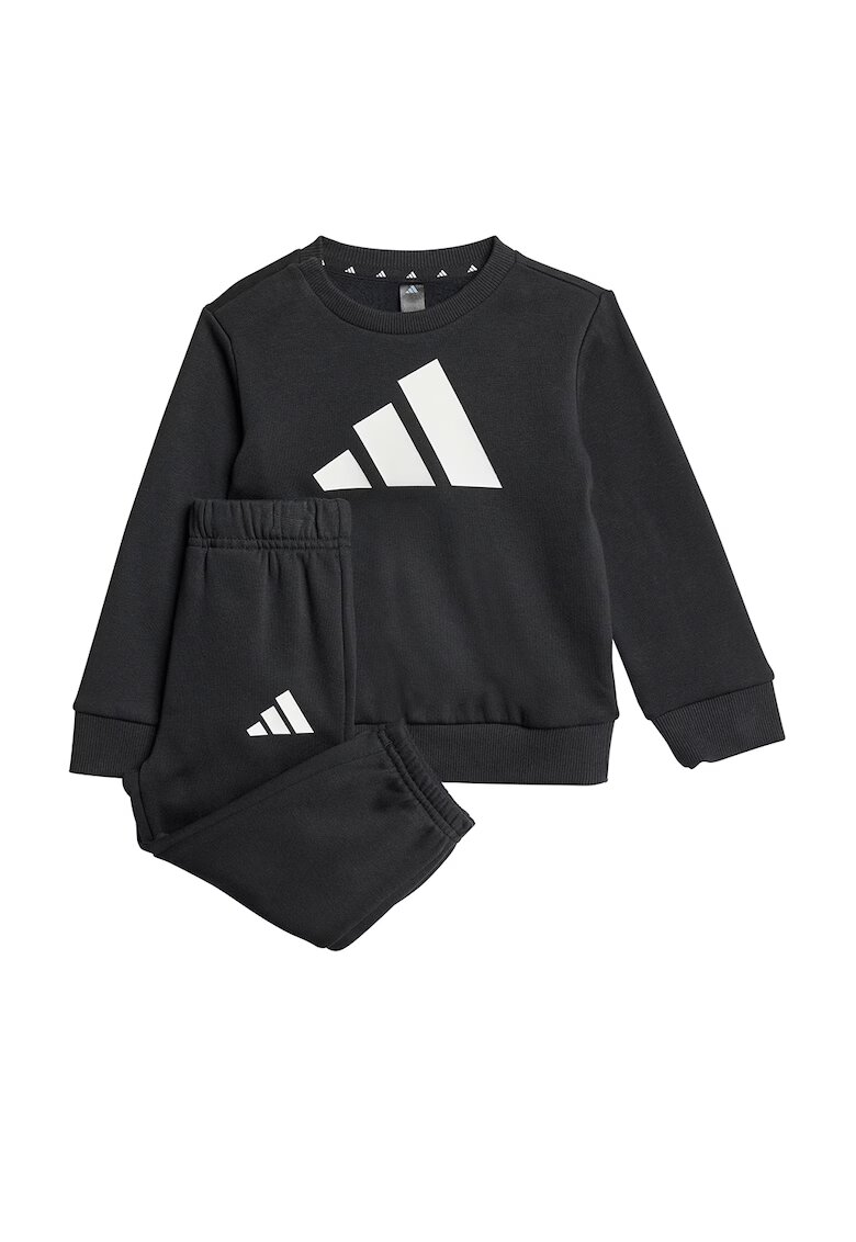 ADIDAS SPORTSWEAR Trening cu imprimeu logo - Negru/Alb optic