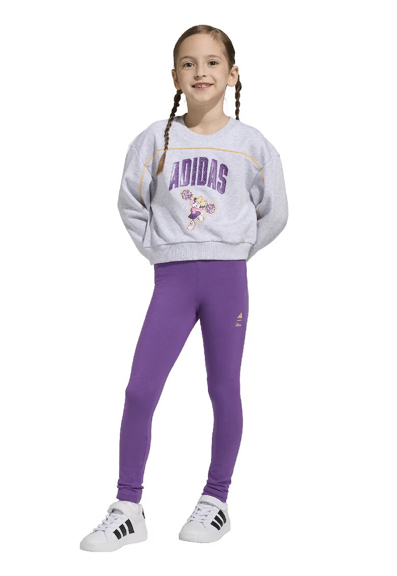 ADIDAS SPORTSWEAR Trening cu imprimeu Minnie Mouse - Gri deschis melange/Ametist