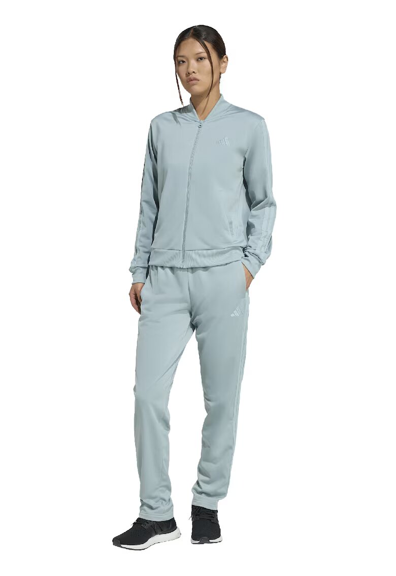 ADIDAS SPORTSWEAR Trening cu logo si fermoar Essentials - Albastru pastel