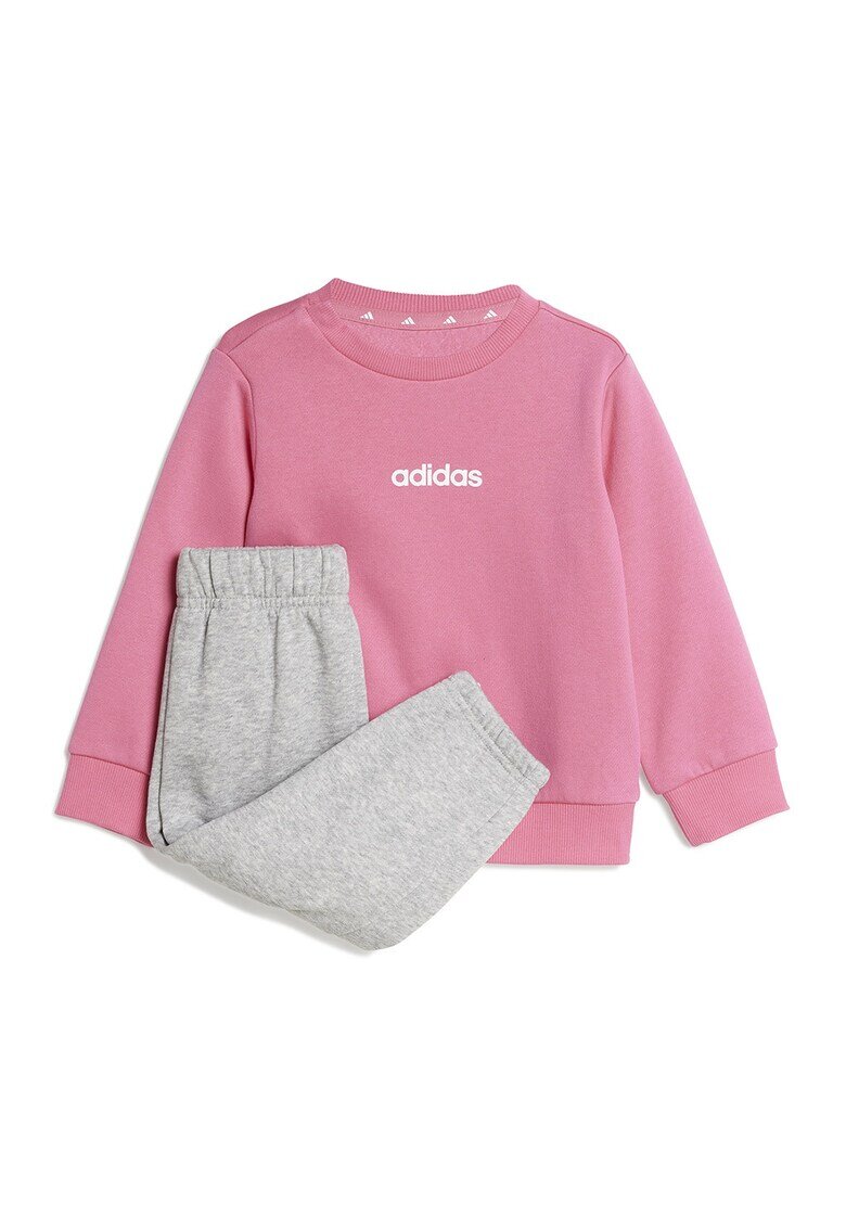 ADIDAS SPORTSWEAR Trening din amestec de bumbac cu buzunar cargo - Gri melange/Roz