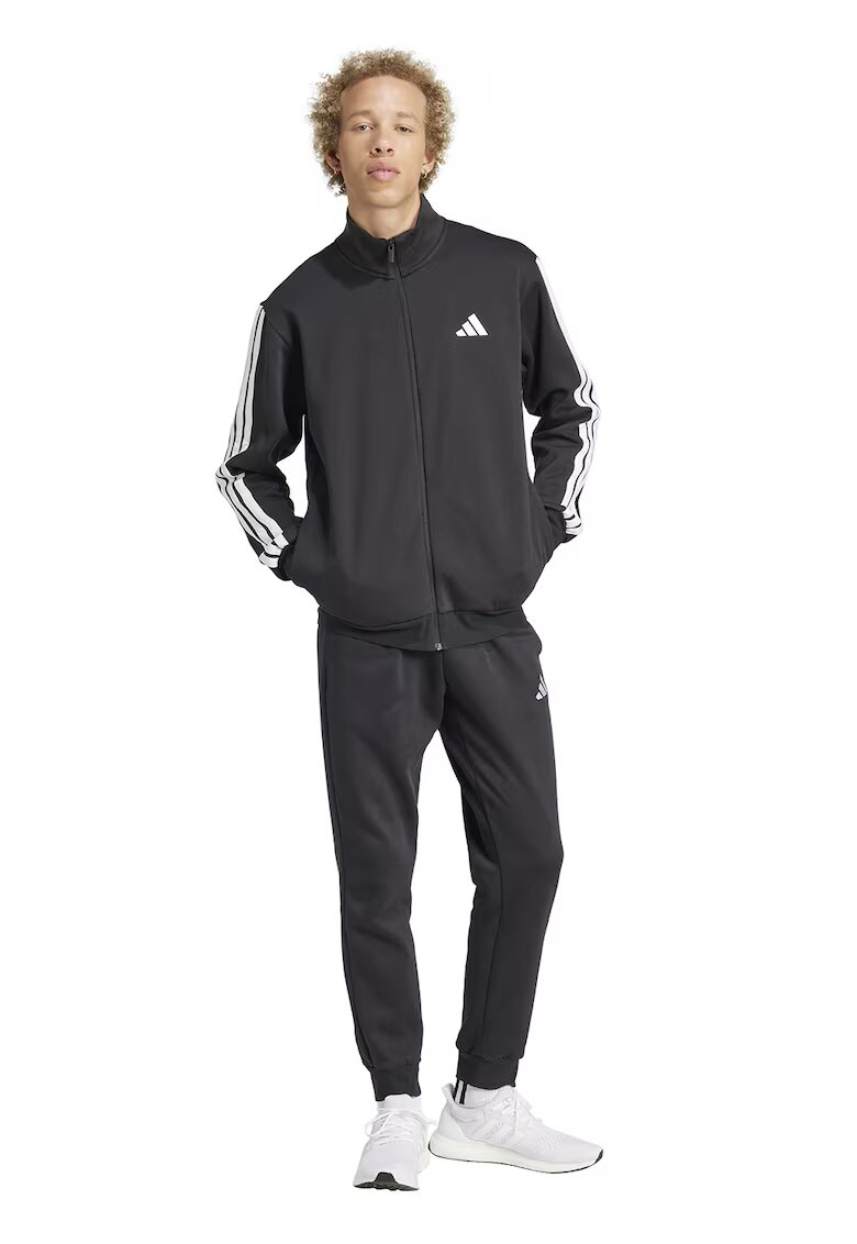 ADIDAS SPORTSWEAR Trening din amestec de bumbac cu logo - Negru