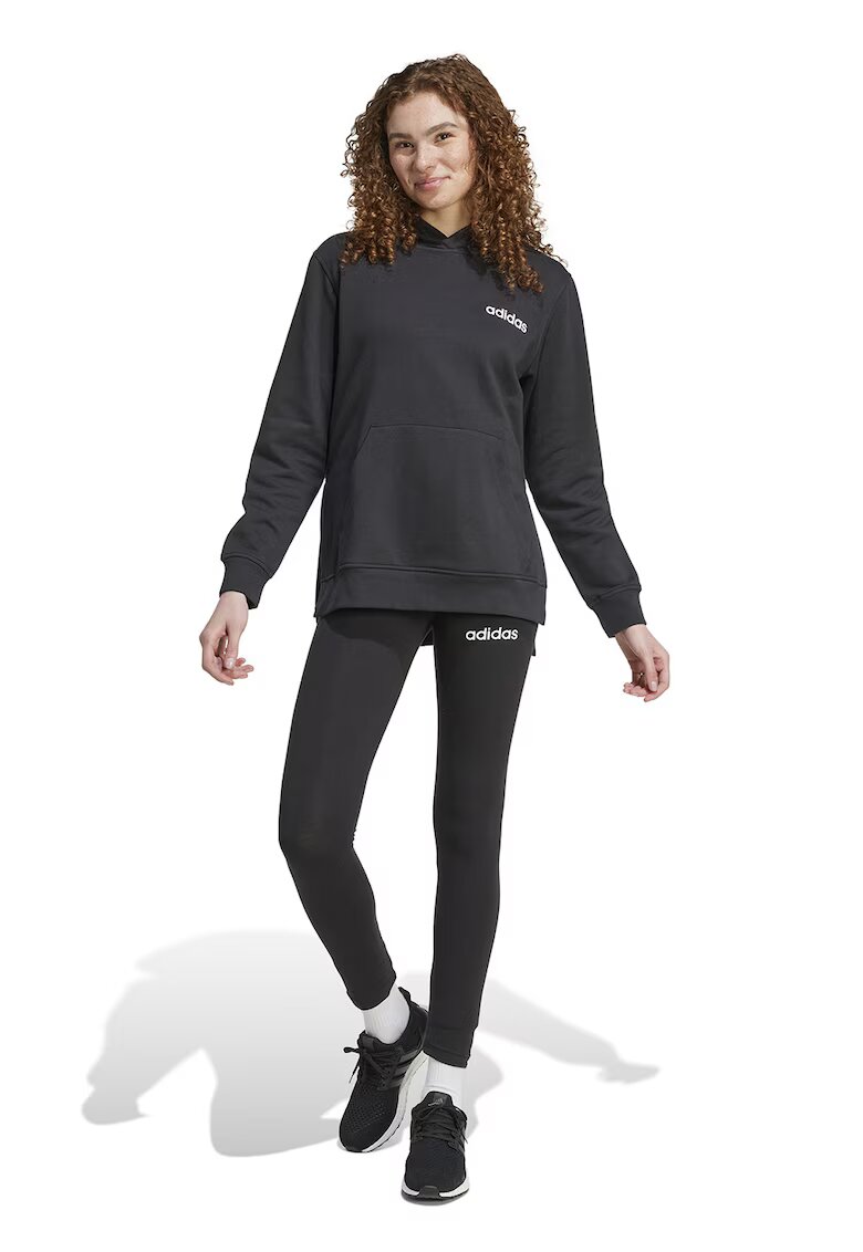 ADIDAS SPORTSWEAR Trening din amestec de bumbac Leisure - Negru/Alb murdar