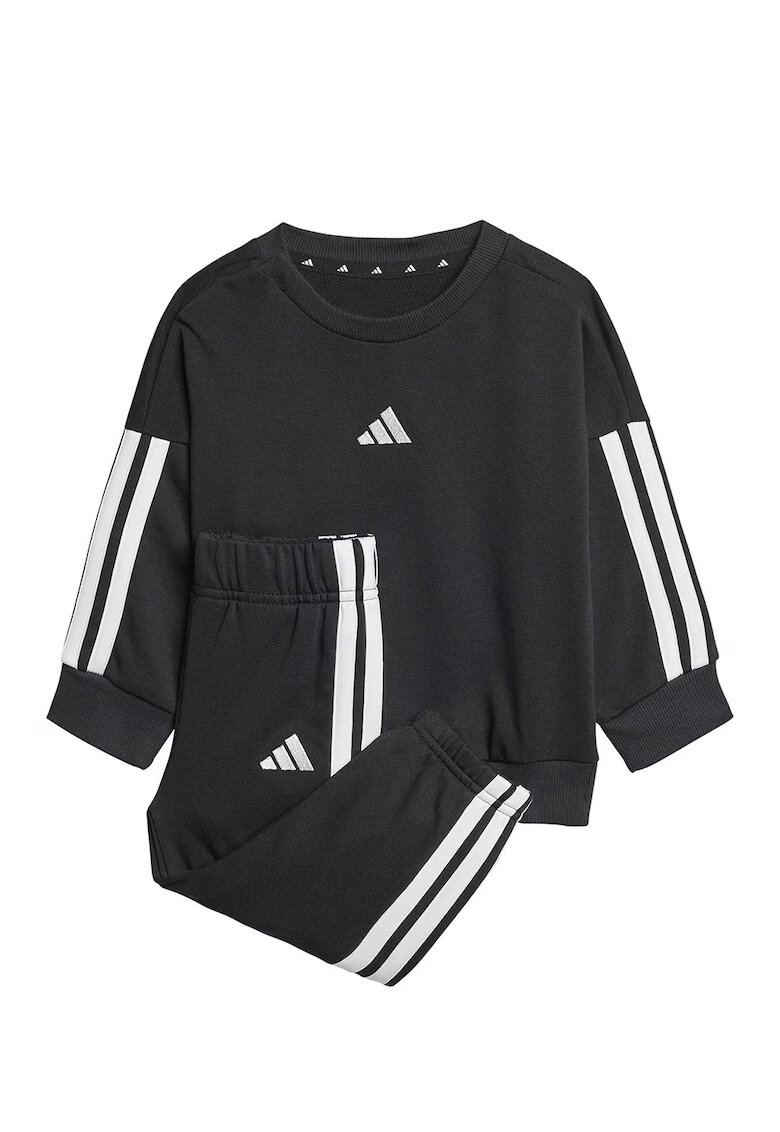 ADIDAS SPORTSWEAR Trening regular fit cu decolteu la baza gatului Essentials - Alb/Negru
