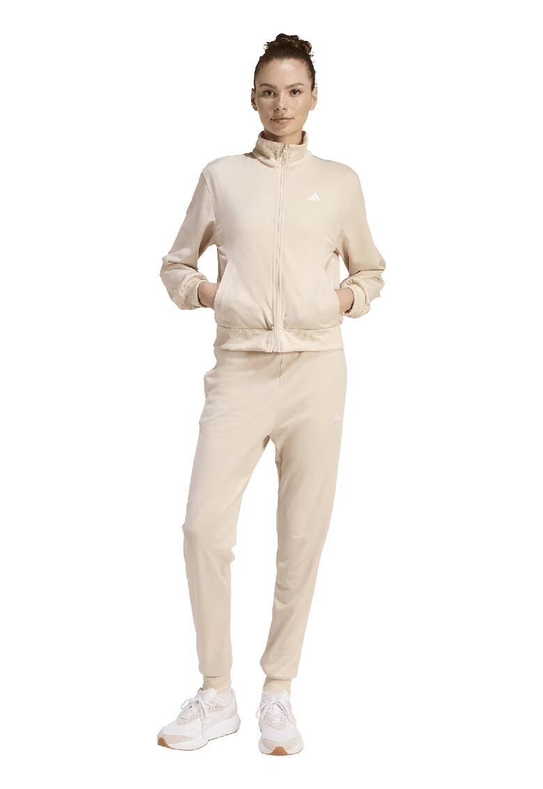 ADIDAS SPORTSWEAR Trening regular-fit cu logo W Feelcozy TZ - Alb/Bej
