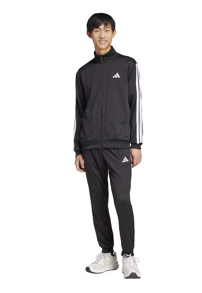 ADIDAS SPORTSWEAR Trening slim fit cu logo - Negru/Alb optic