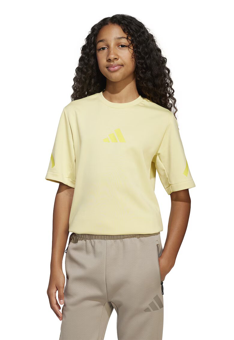 ADIDAS SPORTSWEAR Tricou cu logo pe piept ZNE - Galben pal