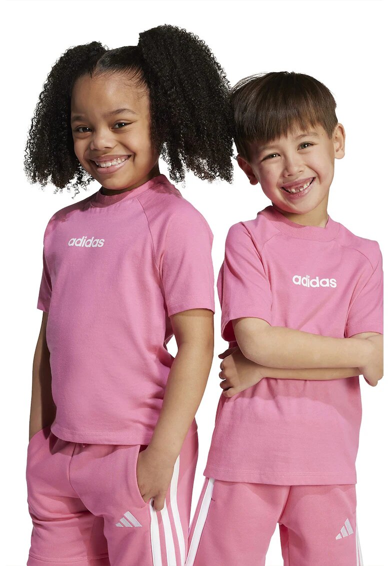 ADIDAS SPORTSWEAR Tricou din bumbac cu logo pe piept