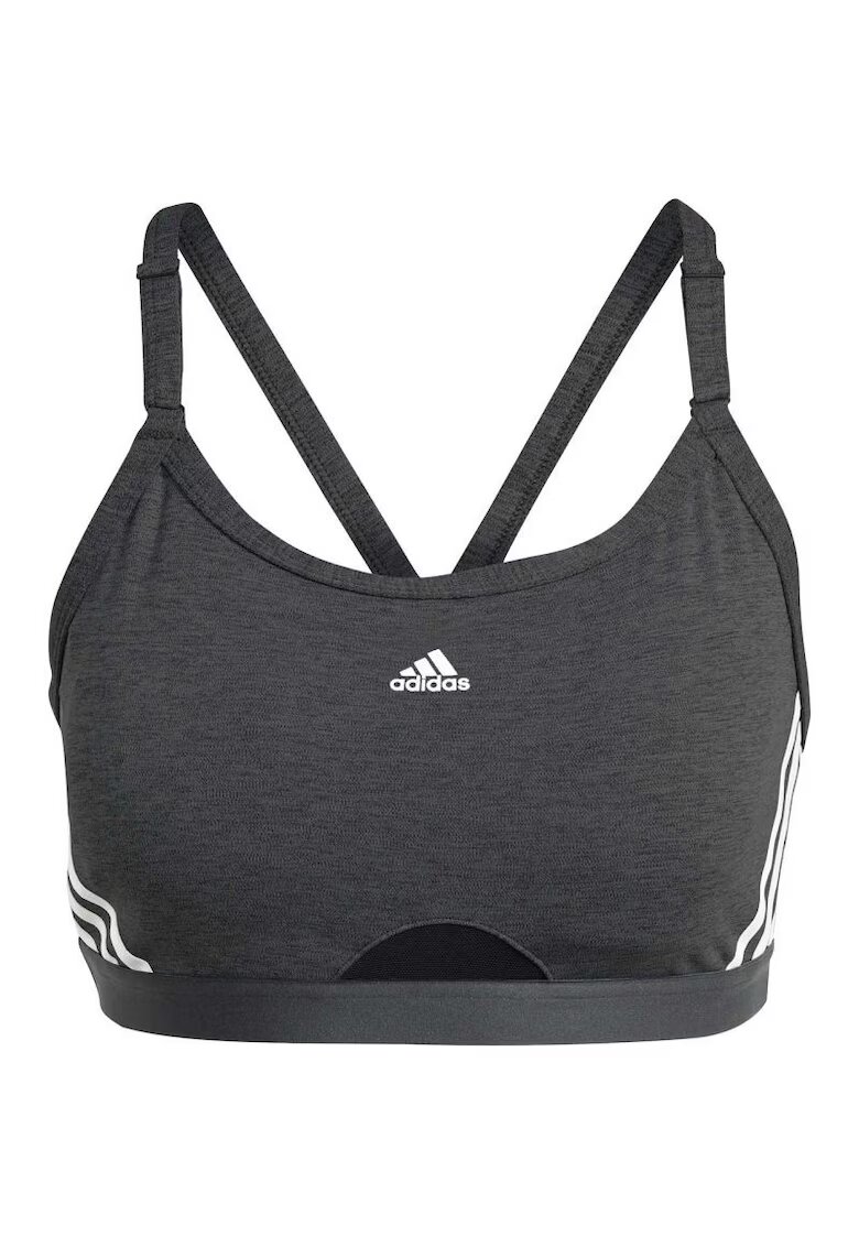 adidas Sutien de antrenament poliester - gri