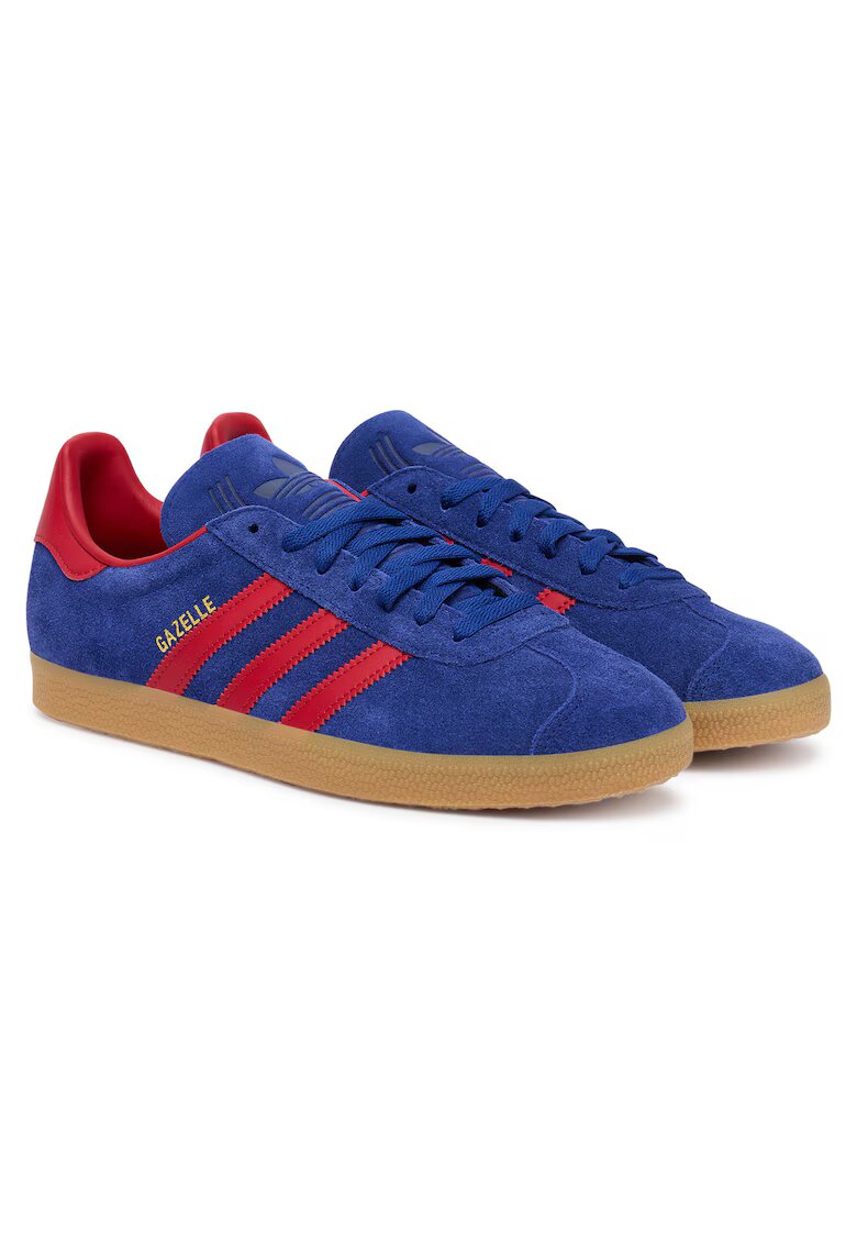 adidas Tenisi barbati Gazelle - piele naturala - albastru