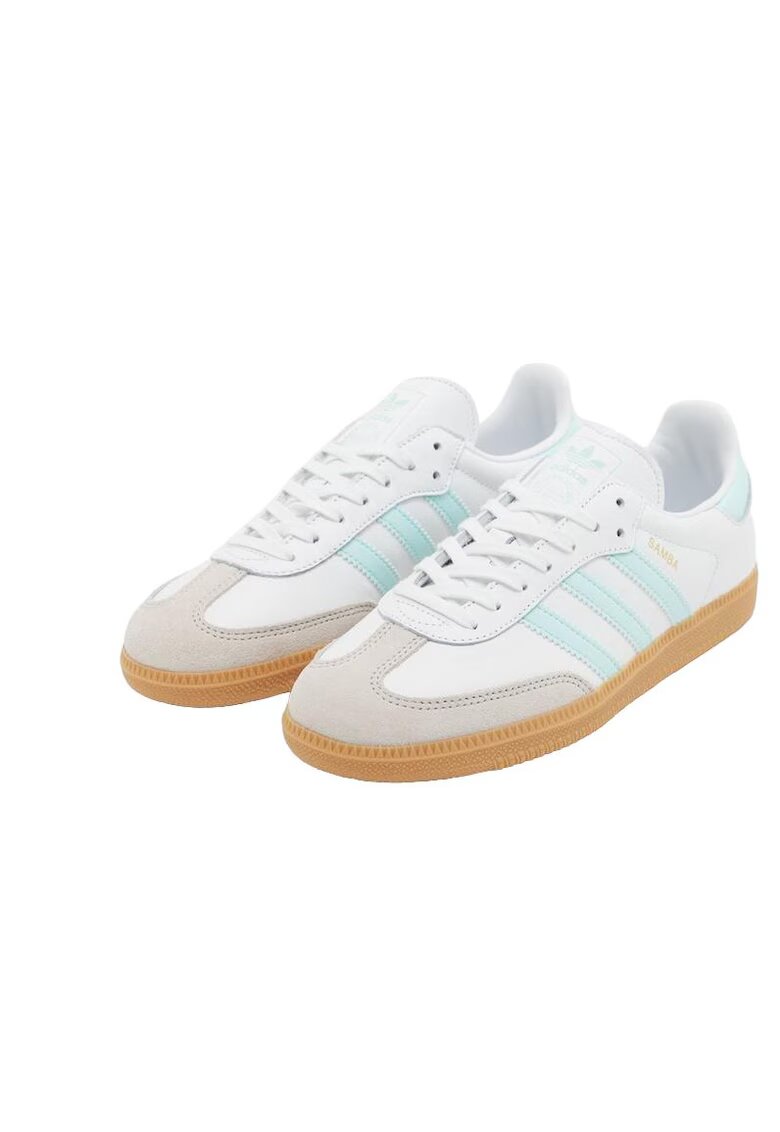 adidas Tenisi dama piele naturala/sintetic/textil - multicolor - Alb/Turcoaz