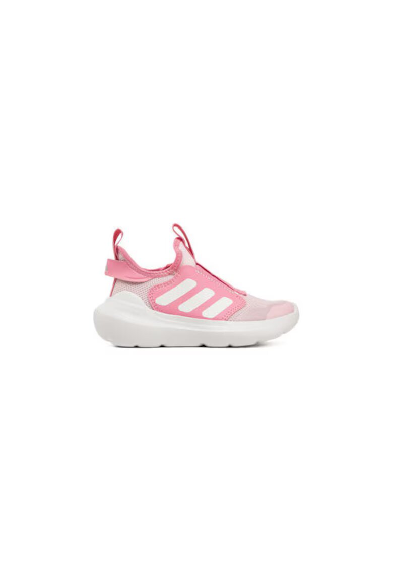 adidas Tenisi din material textil cu talpa inalta si dungi