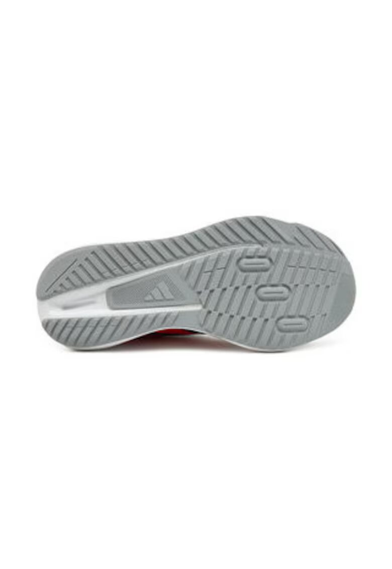 adidas Tenisi din material textil cu talpa inalta si dungi contrastante