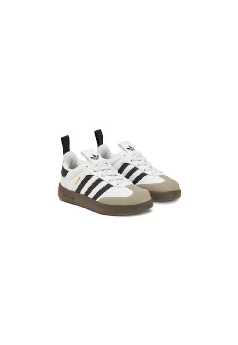 adidas Tenisi din piele ecologica cu talpa joasa