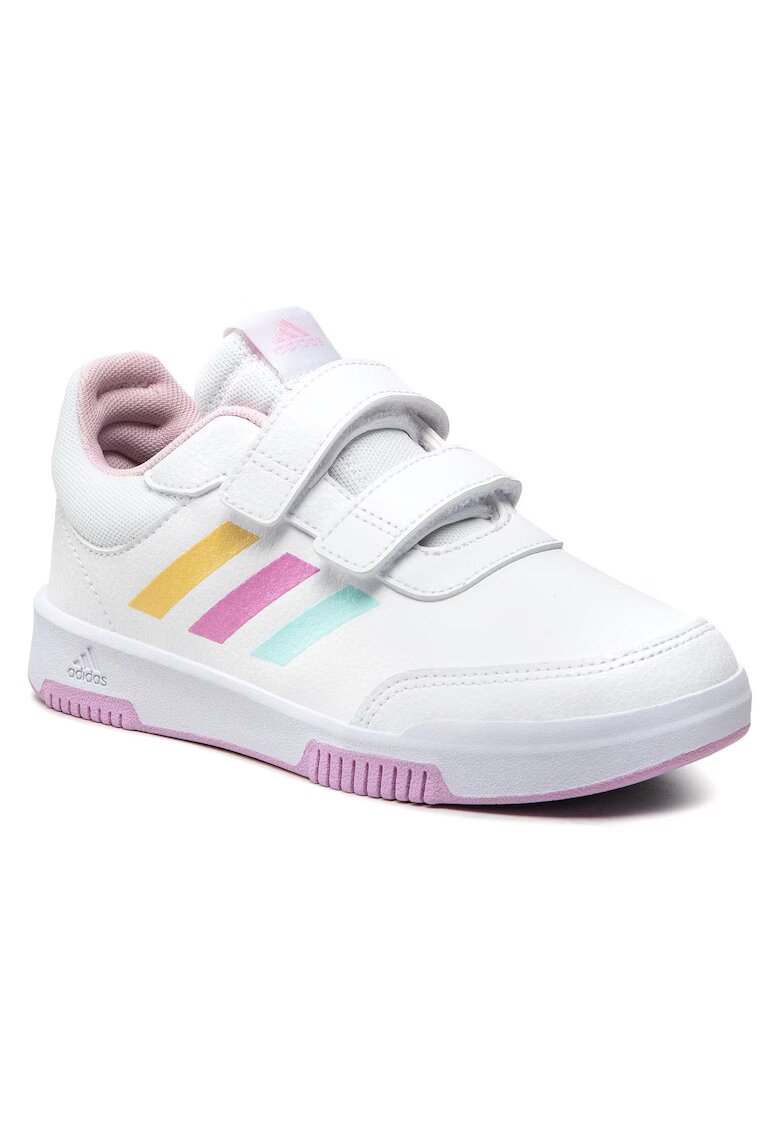 adidas Tenisi din piele ecologica cu velcro si logo