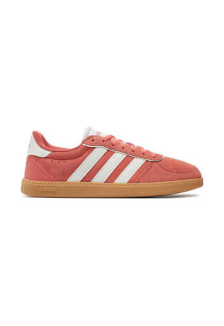adidas Tenisi din piele intoarsa cu profil jos -