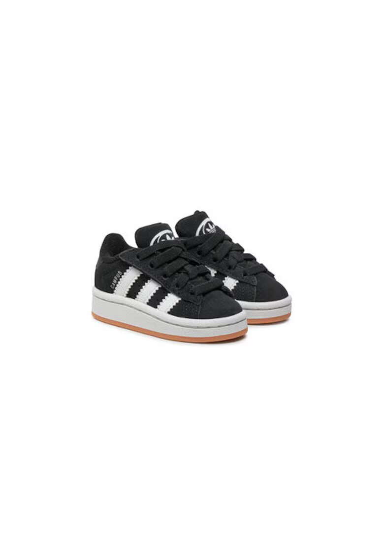 adidas Tenisi din piele intoarsa cu siret Campus