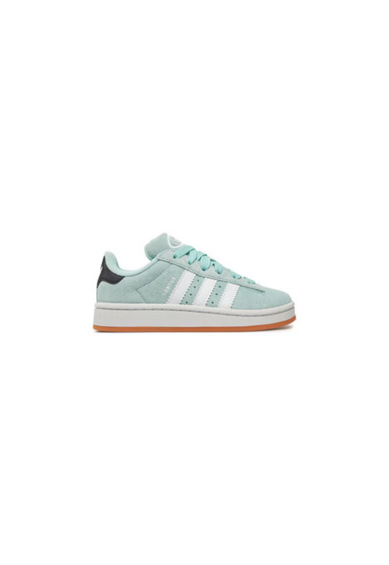 adidas Tenisi din piele intoarsa si siret
