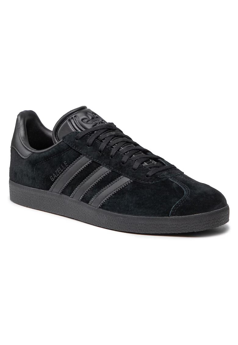 adidas Tenisi unisex din piele intoarsa cu insertii din piele ecologica Gazelle