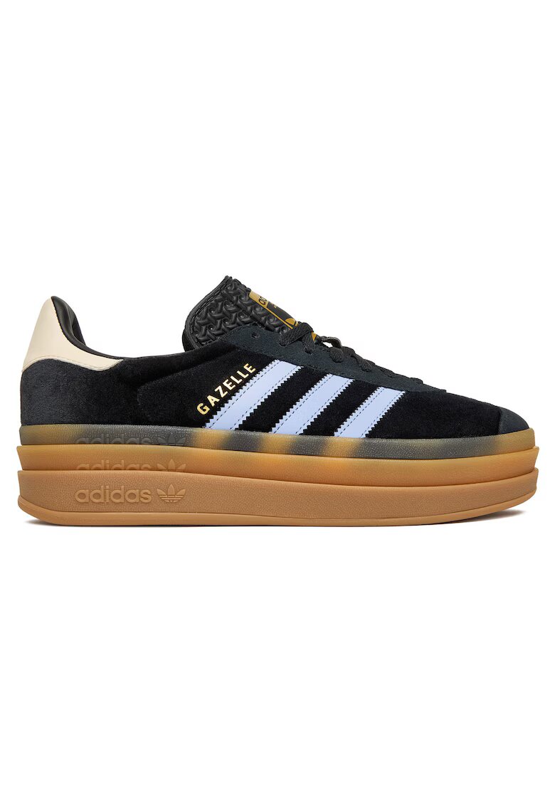 adidas Tenisi unisex Gazelle Bold - piele naturala - negru
