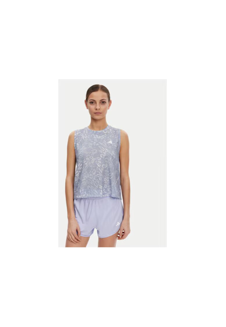adidas Top sport cu animal print si logo