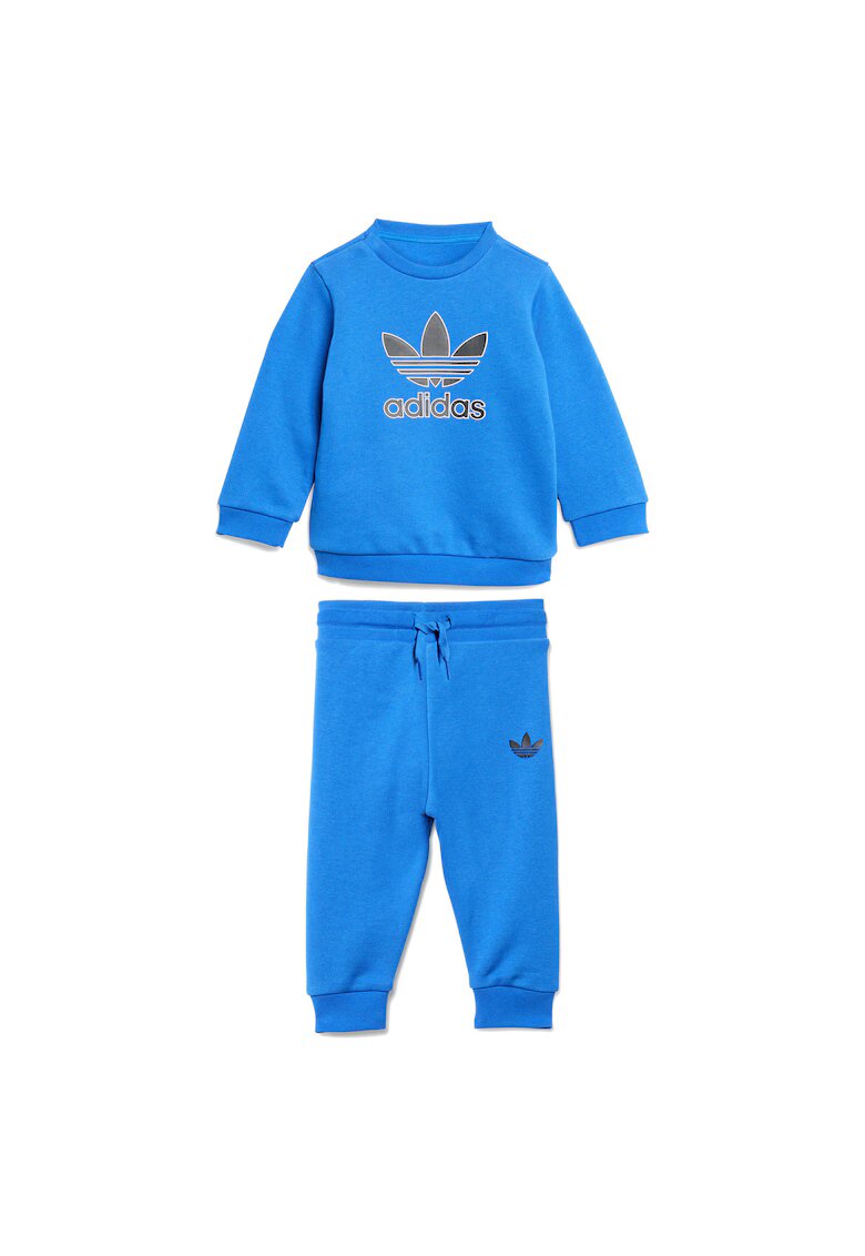 adidas Trening cu imprimeu logo si maneca lunga