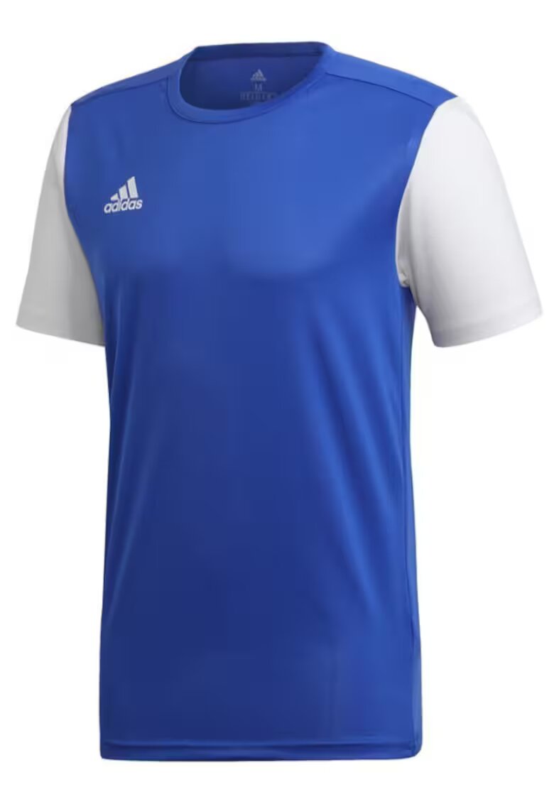 adidas Tricou copii - Estro - Polyester - Albastru - 140cm