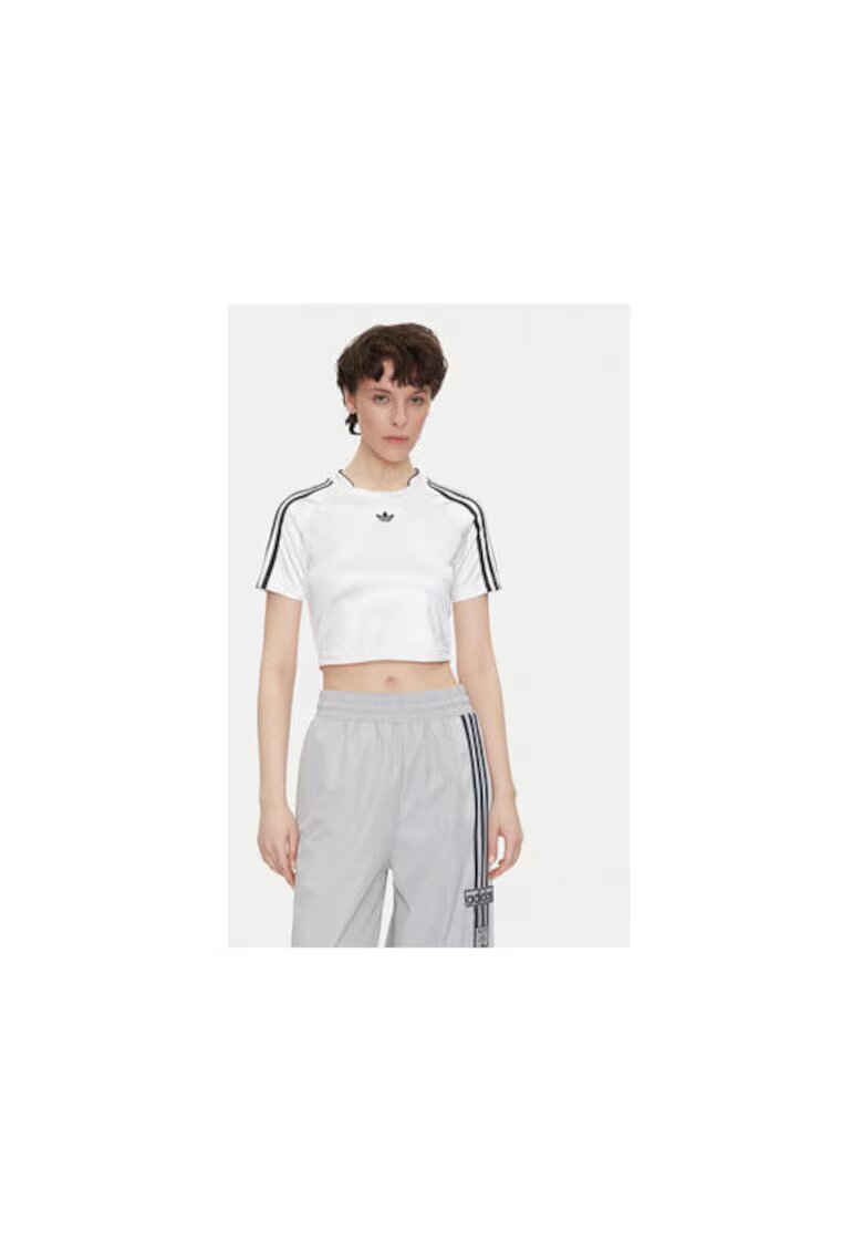 adidas Tricou crop cu logo 00