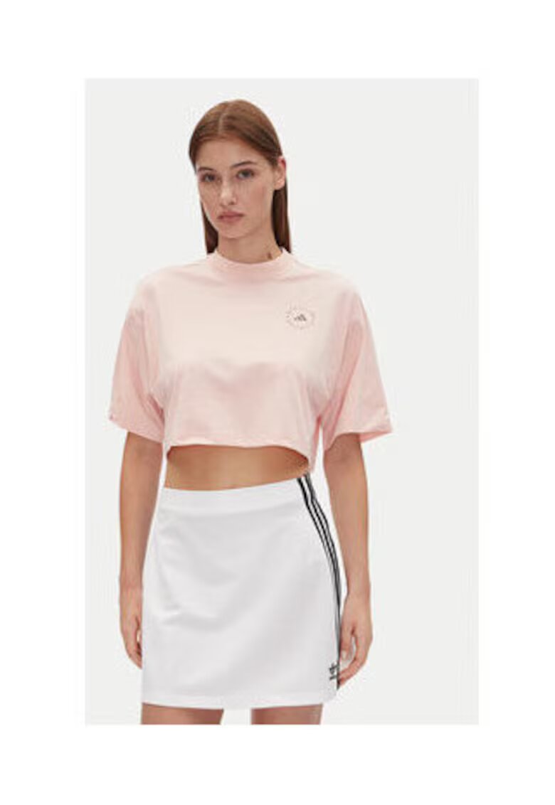 adidas Tricou crop cu logo