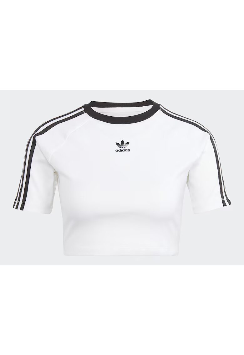 adidas Tricou crop din bumbac.