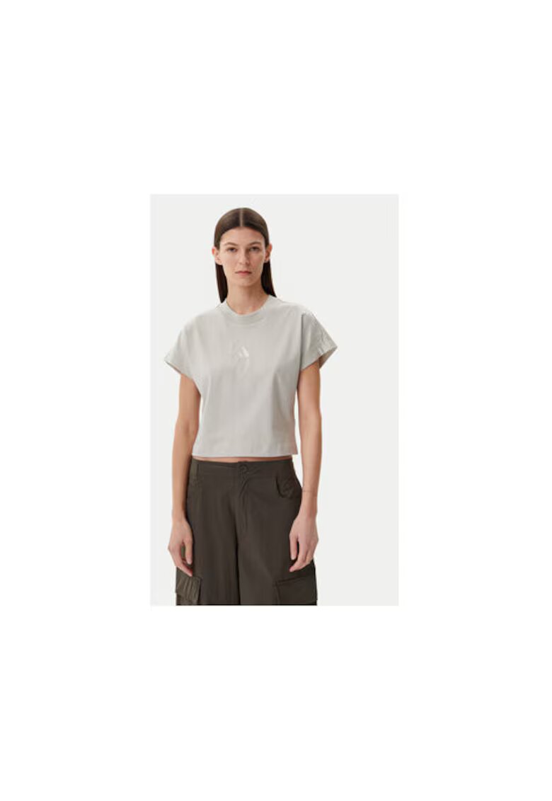 adidas Tricou crop din bumbac