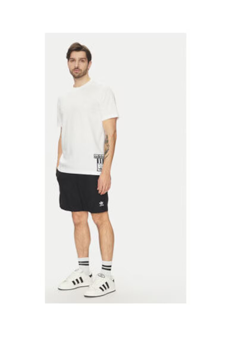 adidas Tricou cu decolteu la baza gatului