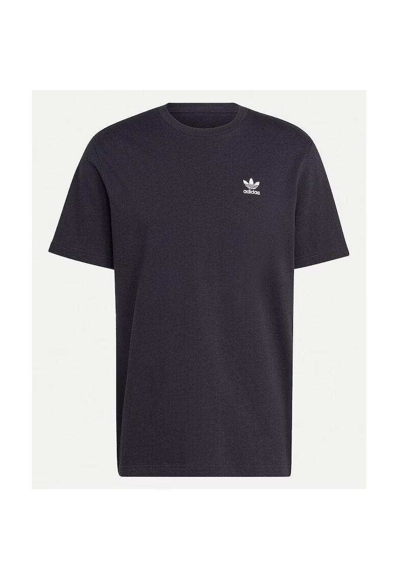 adidas Tricou cu decolteu la baza gatului si detaliu logo