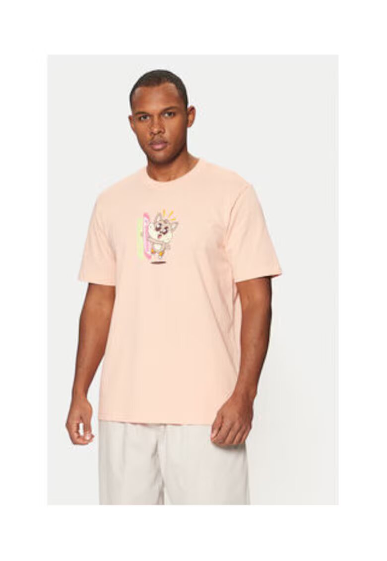 adidas Tricou cu imprimeu din bubac la baza gatului