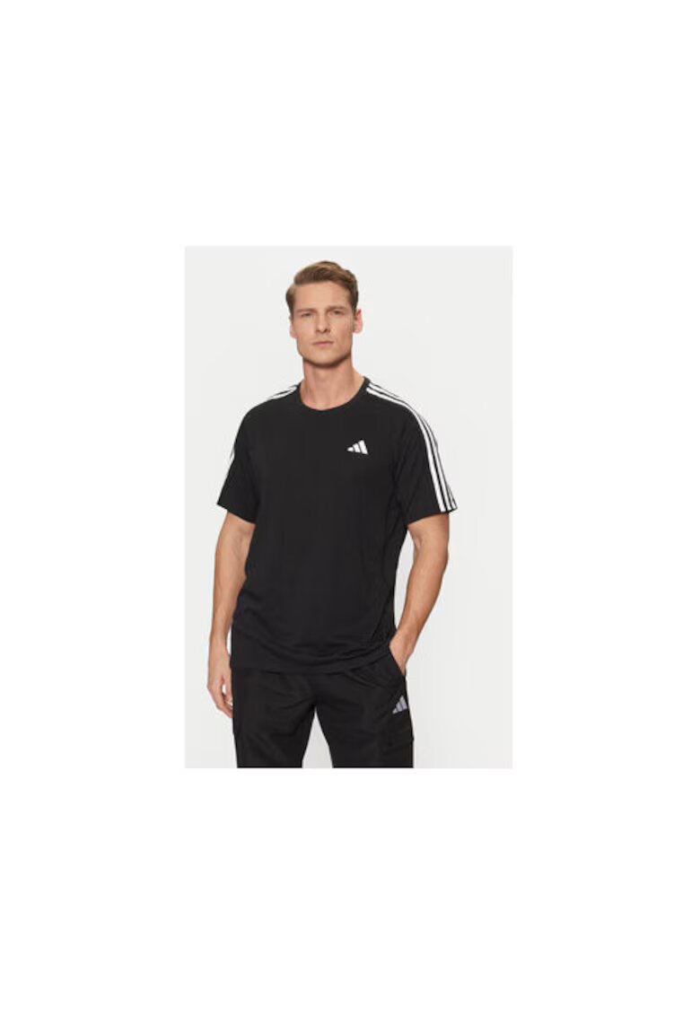 adidas Tricou cu logo si maneci medii