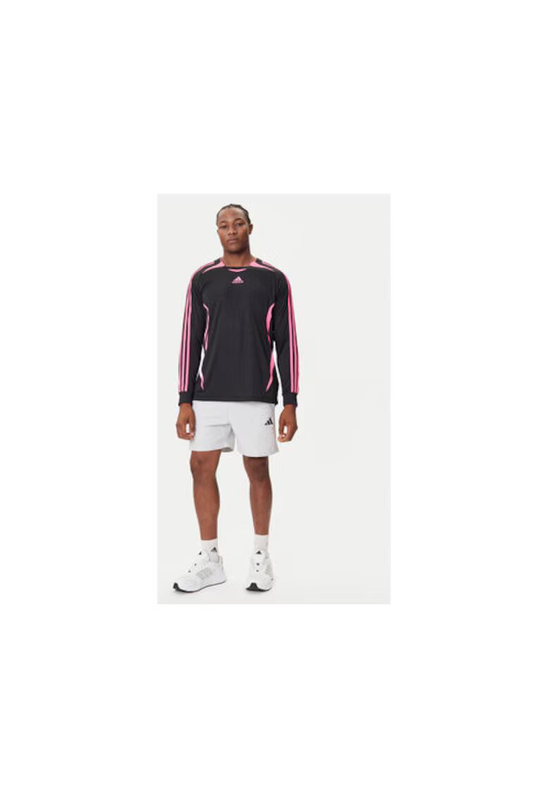 adidas Tricou cu maneca lunga si detalii contrastante